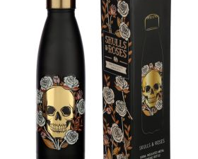 BOTTIGLIA TERMICA 500ml SKULLS & ROSES