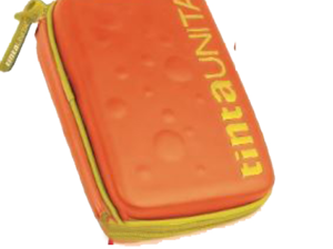 ASTUCCIO UNICA ZIP 3 SCOMPARTI TINTAUNITA ONE TIME ARANCIO FLUO 49130