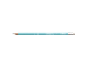 MATITA CON GOMMA STABILO SWANO PASTEL HB CELESTE