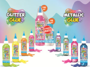 SLIME GLITTER MITAMA 180ML + ATTIVATORE