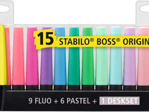 SET STABILO BOSS ORIGINAL 15PZ COL. ASSORTITI