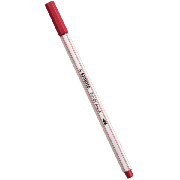 STABILO PEN 68 BRUSH ROSSO PORPORA 568/50