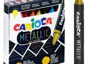 CARIOCA METALLIC WAX CRAYONS