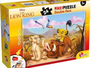 PUZZLE RE LEONE DOUBLE FACE 24PZ