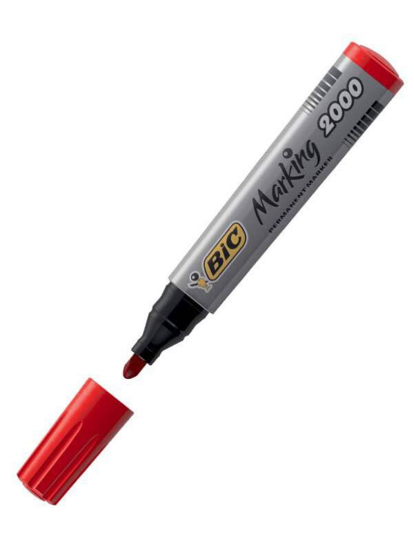 MARKER BIC 2000 ROSSO