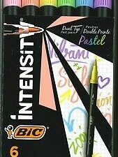 KIT BIC INTENSITY A DOPPIA PUNTA PASTEL