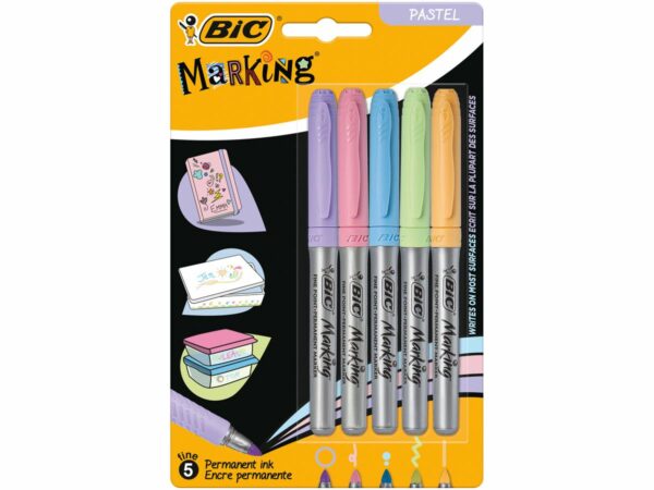 KIT BIC INTENSITY MARCATORI PASTELLO