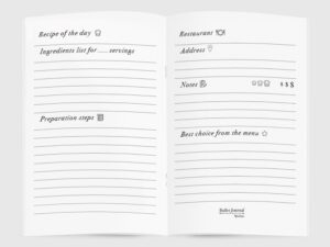 REFILL BULLET JOURNAL A6 FOOD