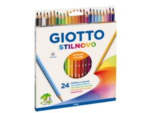 PASTELLI GIOTTO STILNOVO 24 COLORI 3,3mm