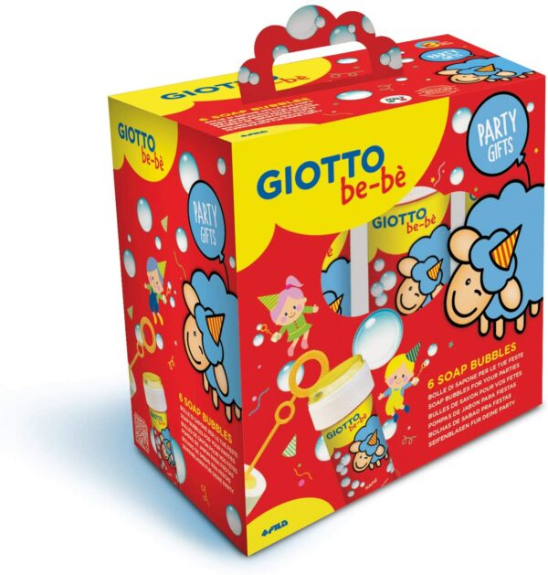 GIOTTO BEBE PARTY GIFT 6 BOLLE DI SAPONE