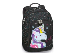 ZAINO UNICORNO GLITTER NERO 49304