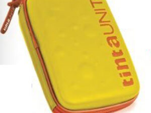 ASTUCCIO UNICA ZIP 3 SCOMPARTI TINTAUNITA ONE TIME GIALLO FLUO 49130