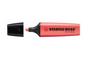 EVIDENZIATORE STABILO BOSS ORIGINAL ROSSO FLUO 70/40