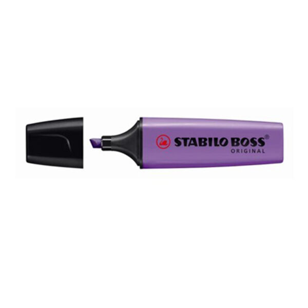 EVIDENZIATORE STABILO BOSS ORIGINAL LAVANDA FLUO 70/55