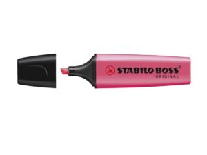 EVIDENZIATORE STABILO BOSS ORIGINAL ROSA FLUO 70/56