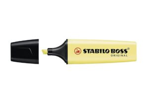 EVIDENZIATORE STABILO BOSS PASTEL GIALLO 70/144