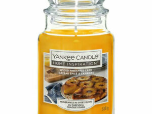 SPICED PINEAPPLE CAKE LARGE JAR YANKEE CANDLE