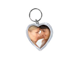 ZEP CORNICE PHOTO KEYCHAIN CUORE