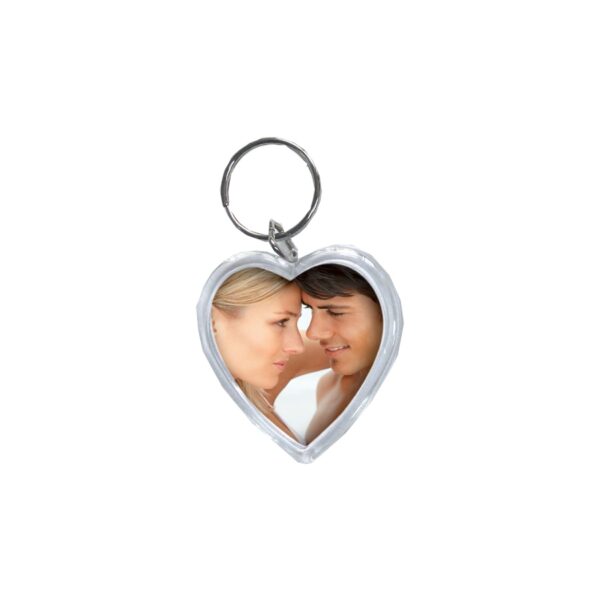 ZEP CORNICE PHOTO KEYCHAIN CUORE