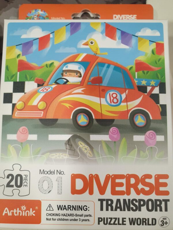 PUZZLE 20PZ CAR 74423