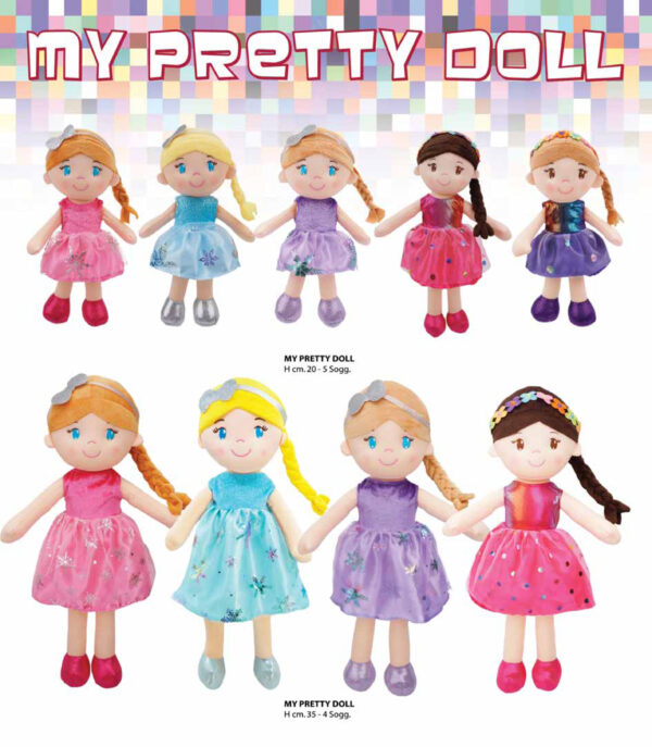 MY PRETTY DOLL C/TRECCIA CM.35
