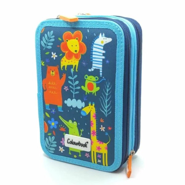 ASTUCCIO 3 ZIP FANTASIA JUNGLE